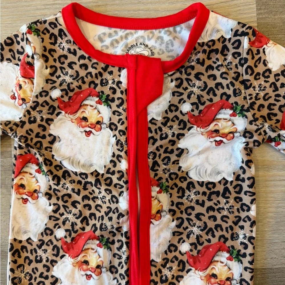 Saddles Leopard Bamboo Kids Zippy - Picture 2 of 4